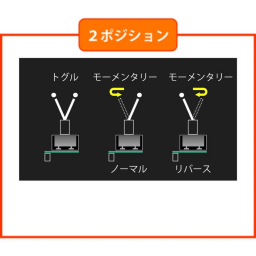 T18MZ/WC専用スイッチ・ショートタイプ